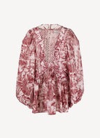 Stella Mc Cartney - Vestido Fungi Forest Se/Co Organ - Light Apricot - Mujer