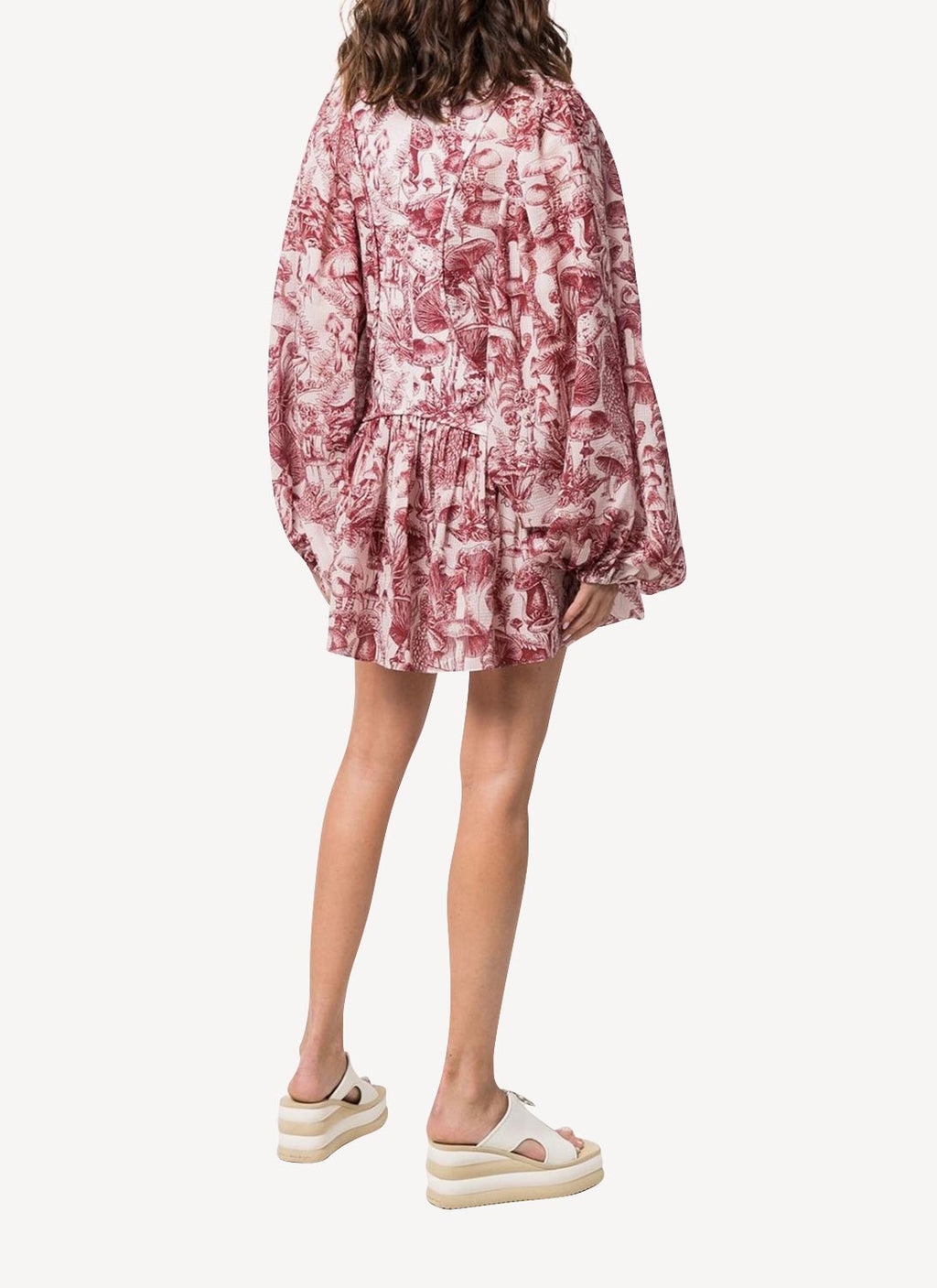 Stella Mc Cartney - Vestido Fungi Forest Se/Co Organ - Light Apricot - Mujer