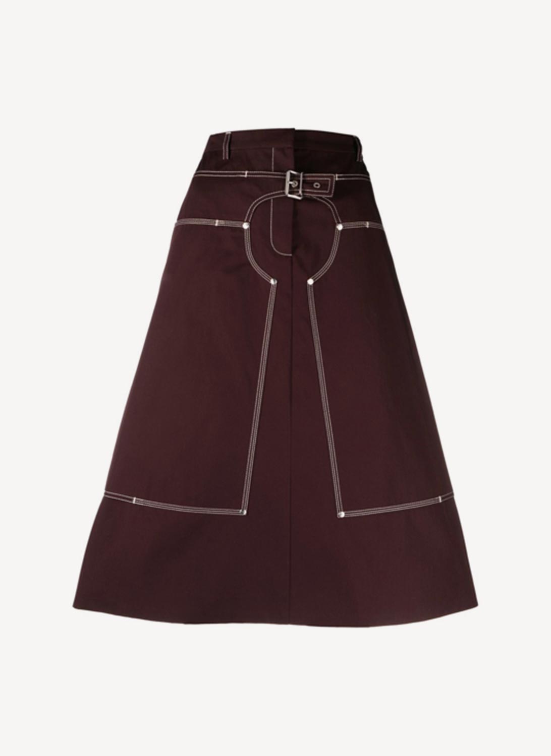 Jupe - Aubergine - Femme