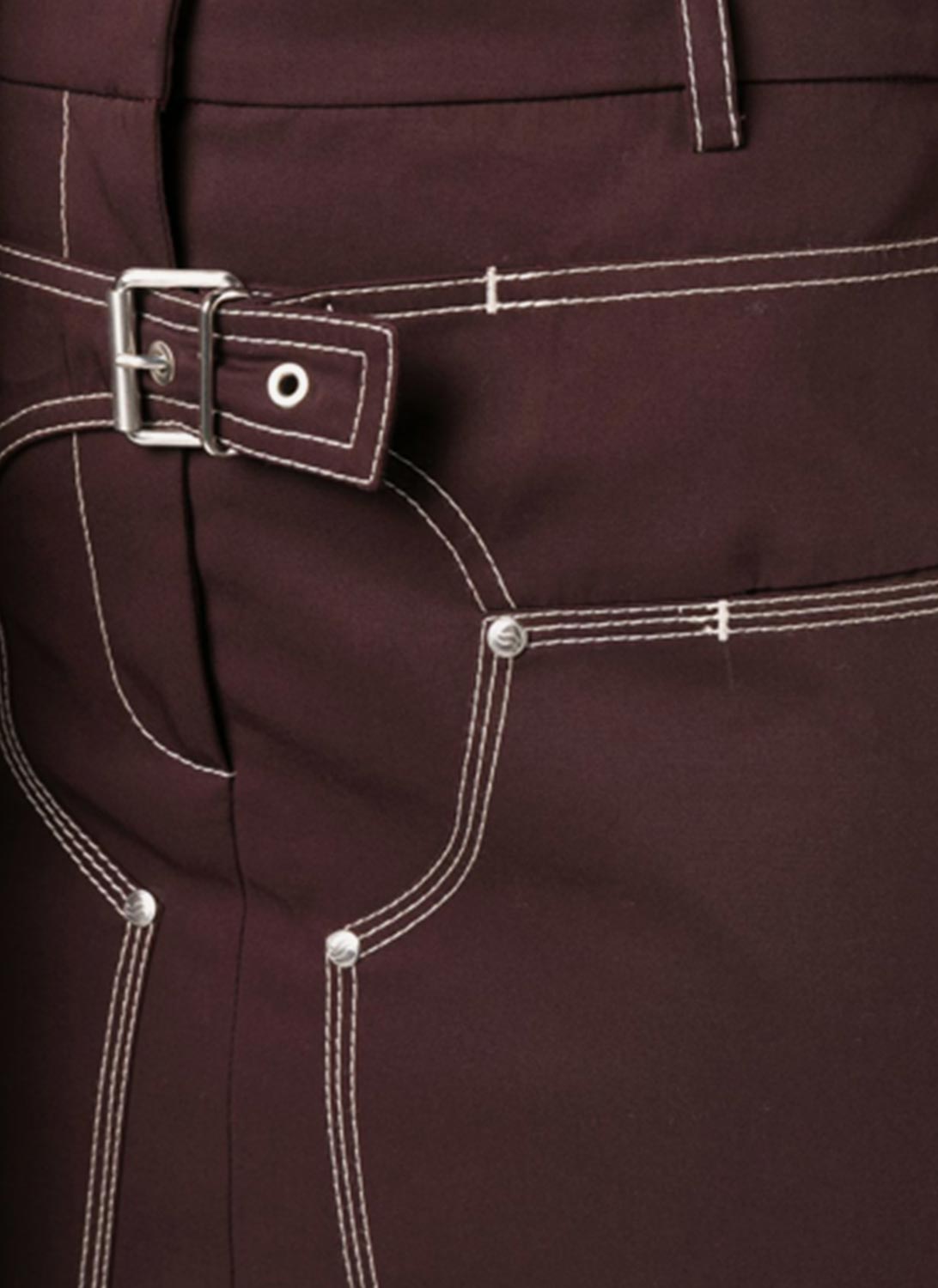 Jupe - Aubergine - Femme