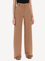 Stella Mc Cartney - Pantalón Ready-To-W Trousers Wool Flannel - Light Camel - Mujer