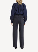Pantalon Straight - Grey Melange - Femme
