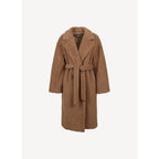 Abrigo Teddy Coating - Biscuit - Mujer