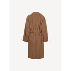 Abrigo Teddy Coating - Biscuit - Mujer