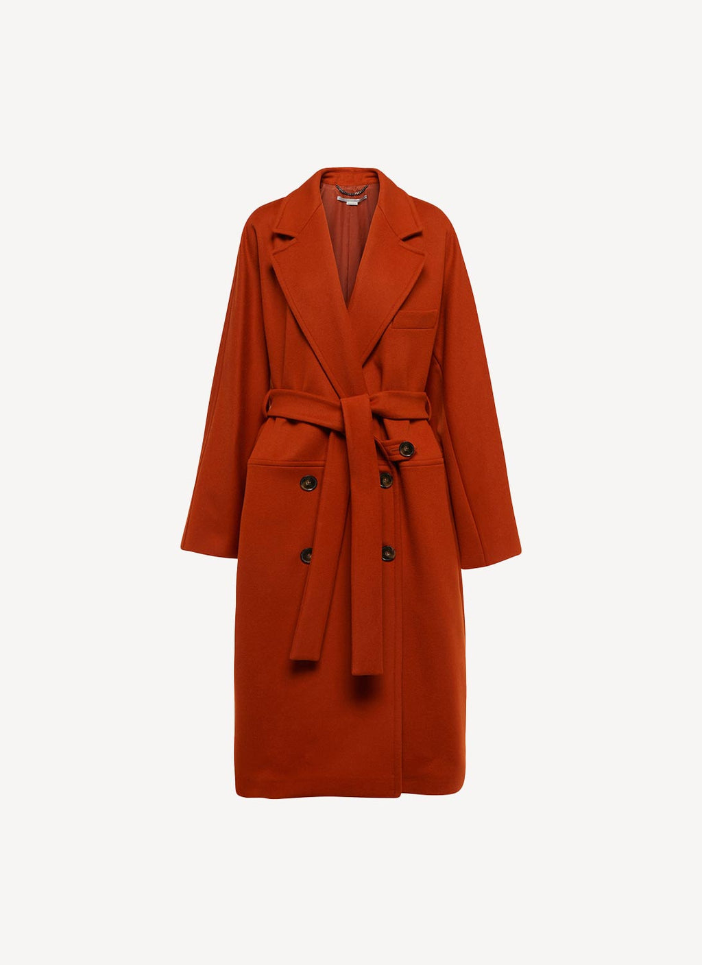 Stella Mc Cartney - Abrigo Ready-To-W Coat - Rust - Mujer