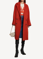 Stella Mc Cartney - Abrigo Ready-To-W Coat - Rust - Mujer