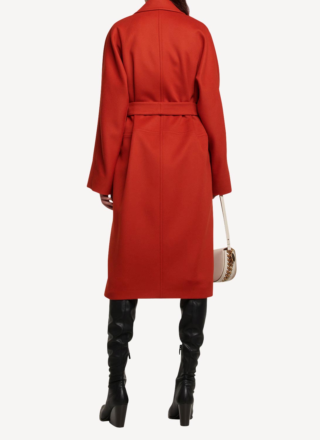 Stella Mc Cartney - Abrigo Ready-To-W Coat - Rust - Mujer