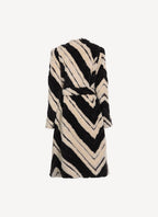 Fur Free Fur Coat - Multicolor Brown - Femme