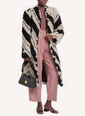 Fur Free Fur Coat - Multicolor Brown - Femme