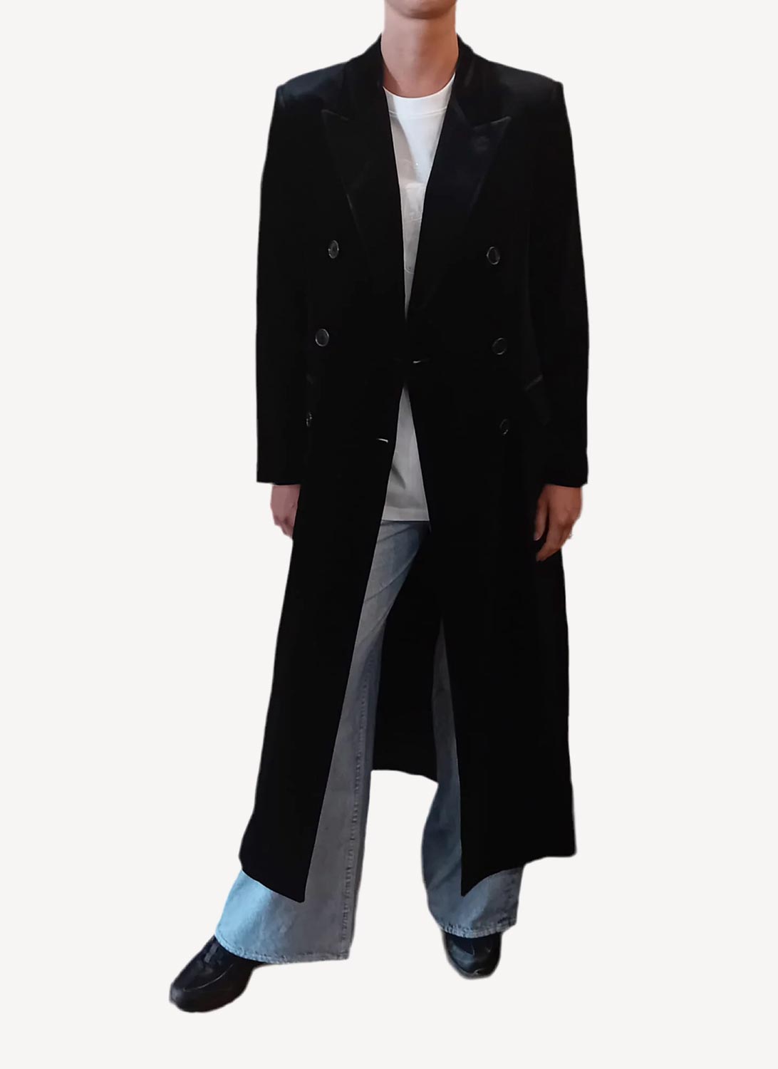 Stella Mc Cartney - Long Peacoat - Black - Women