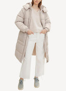 Trench Textured Technical Oute - Pearl Grey - Femme