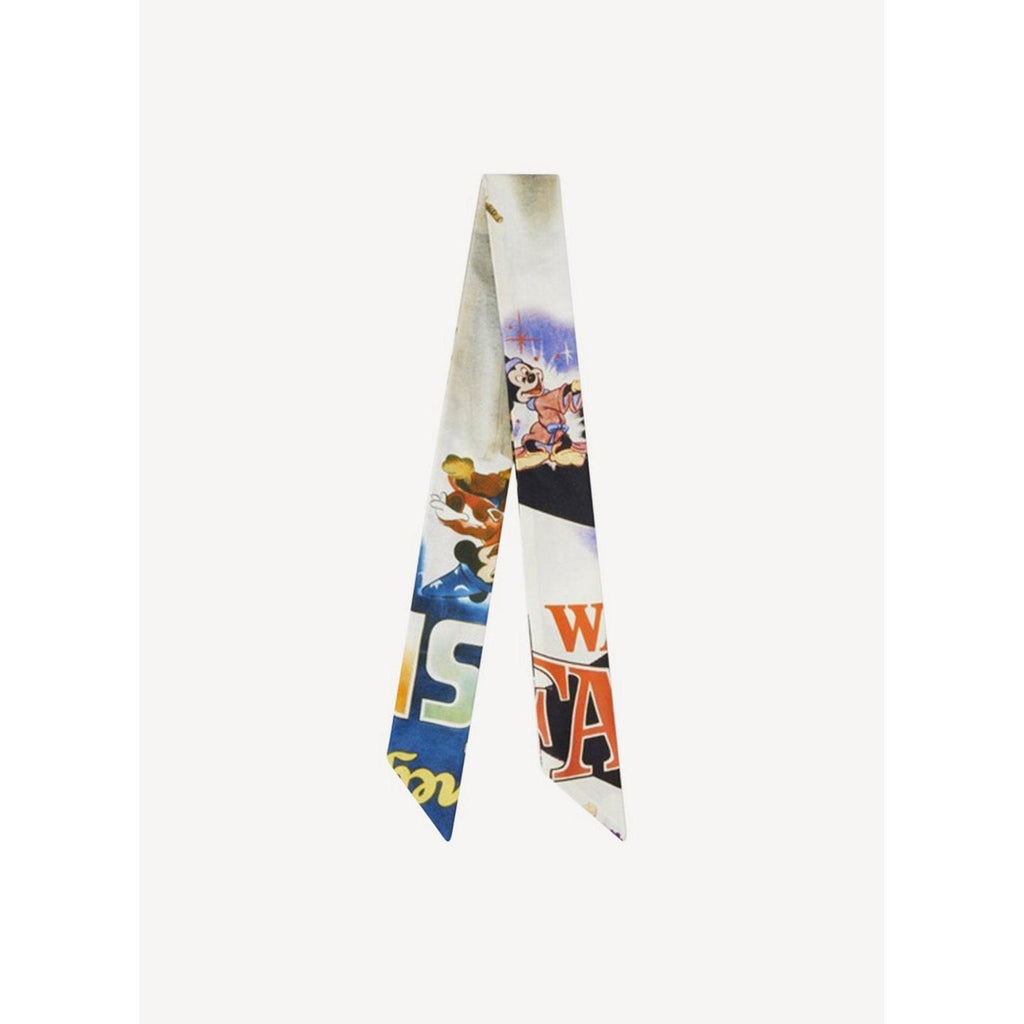 Foulard Scarf Fantasia Posters Twilly - Multicolor - Hombre