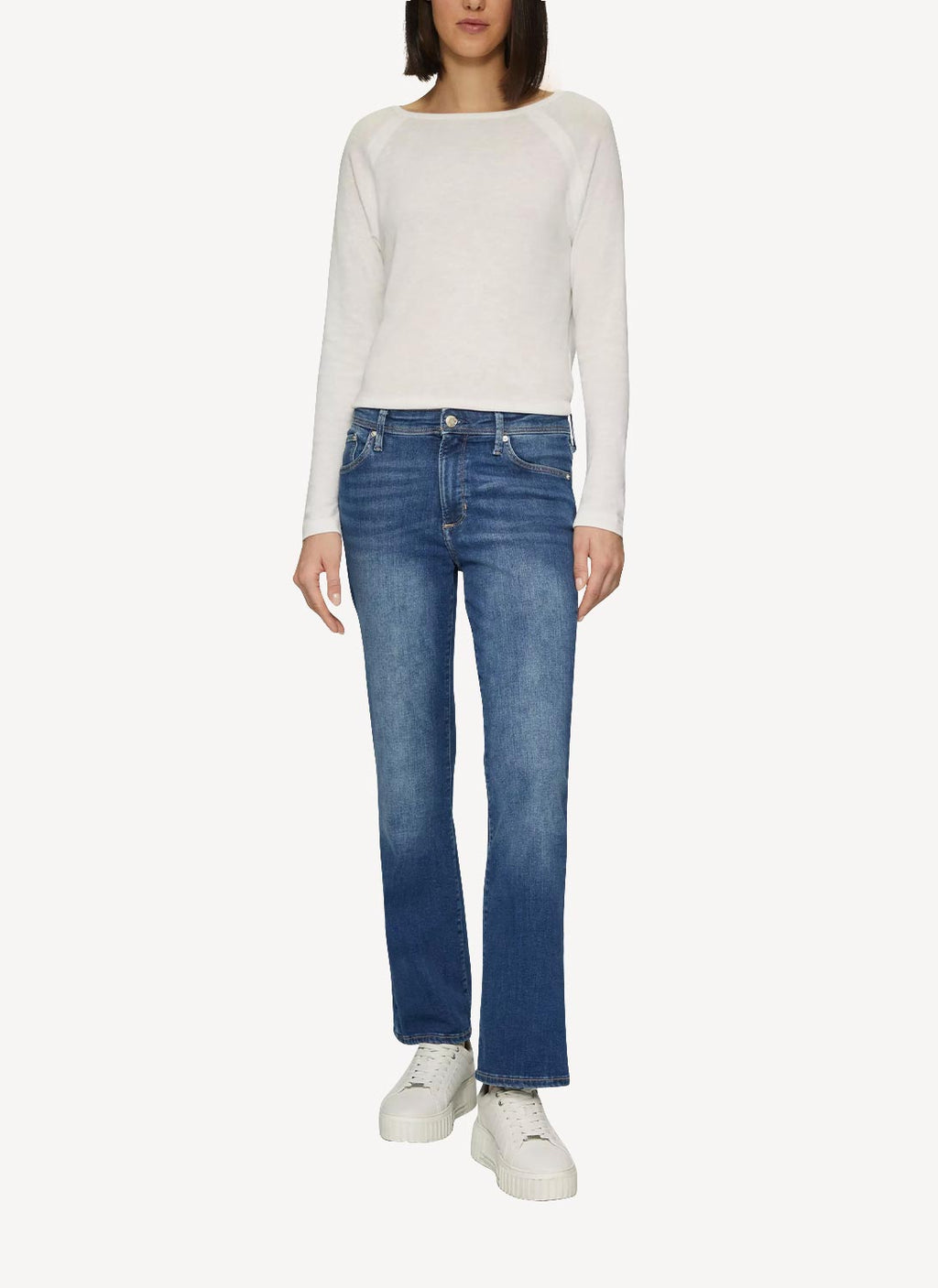 Vintage Dark Blue Slim Leg - Vintage Dark - Femme