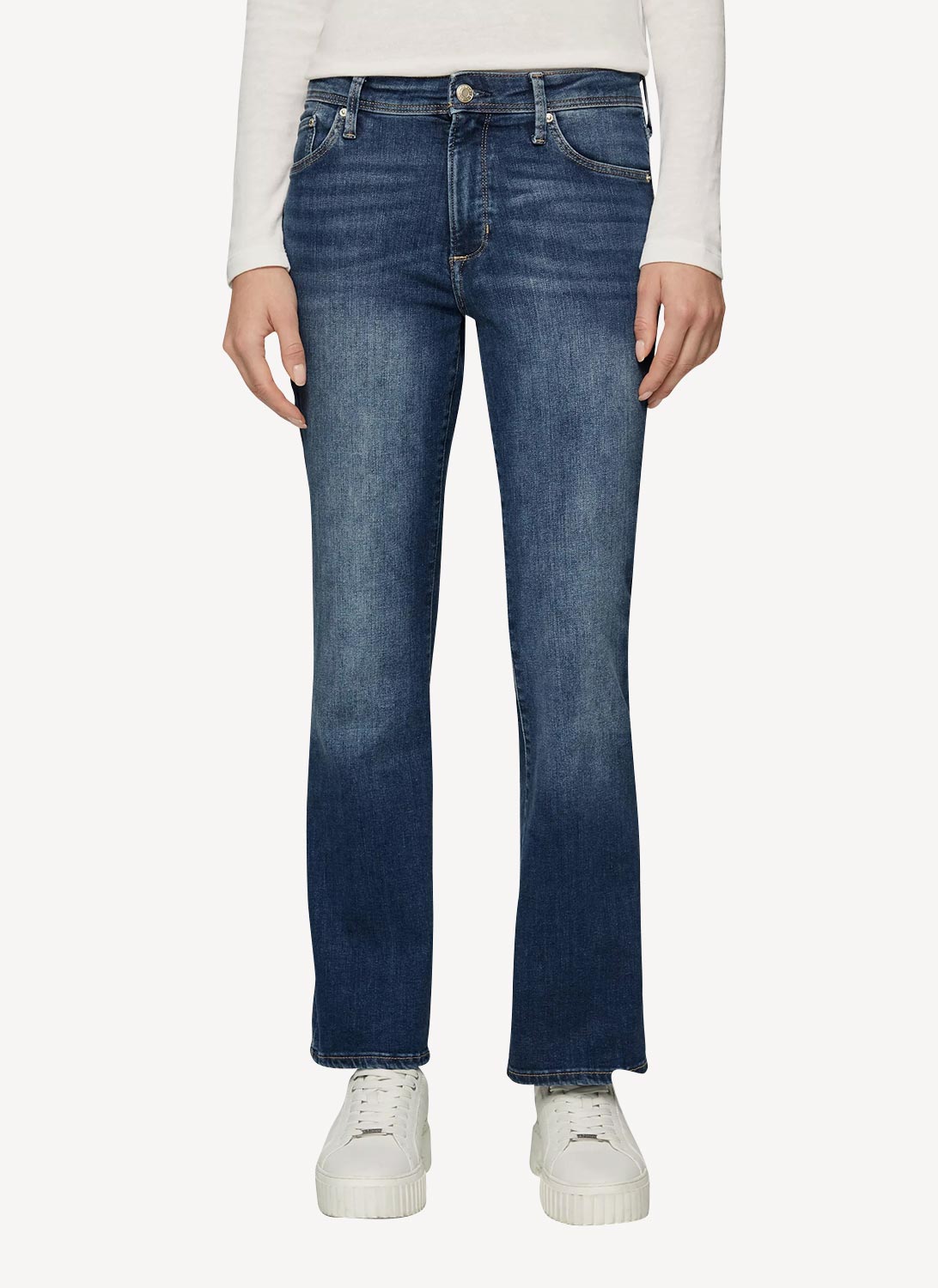 Vintage Dark Blue Slim Leg - Vintage Dark - Femme