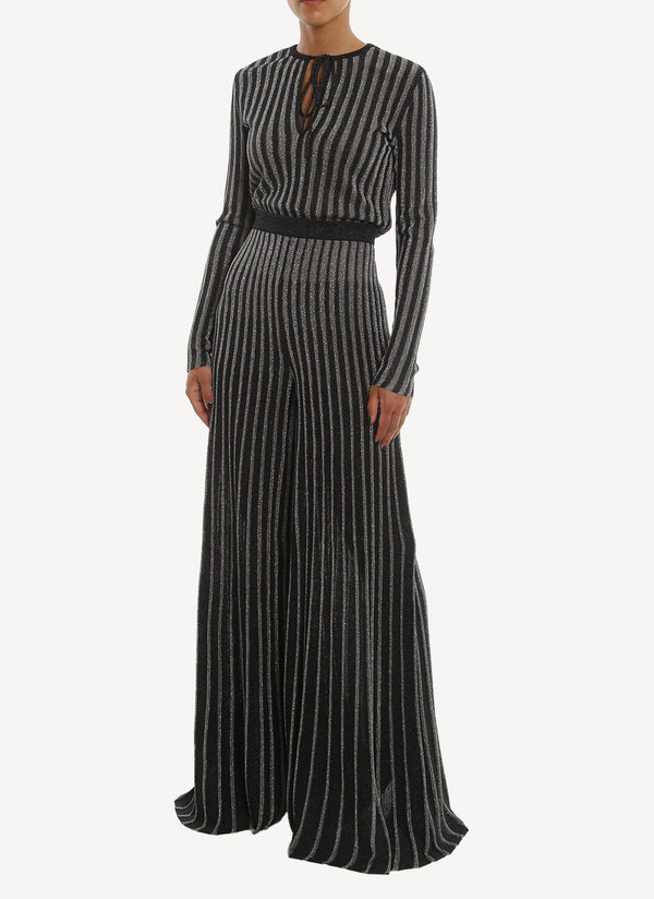 Pantalon Everyday Evening Pleats Knit - Multicolor - Femme
