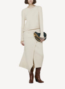 Stella Mc Cartney - Ready-To-W Elevated Cotton Rib Jumper Kni - Cream - Women