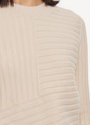 Stella Mc Cartney - Ready-To-W Elevated Cotton Rib Jumper Kni - Cream - Women