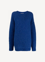 Sweat Soft Alpaca Staples Knit - Jewel Blue - Femme