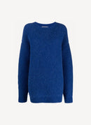 Sweat Soft Alpaca Staples Knit - Jewel Blue - Femme