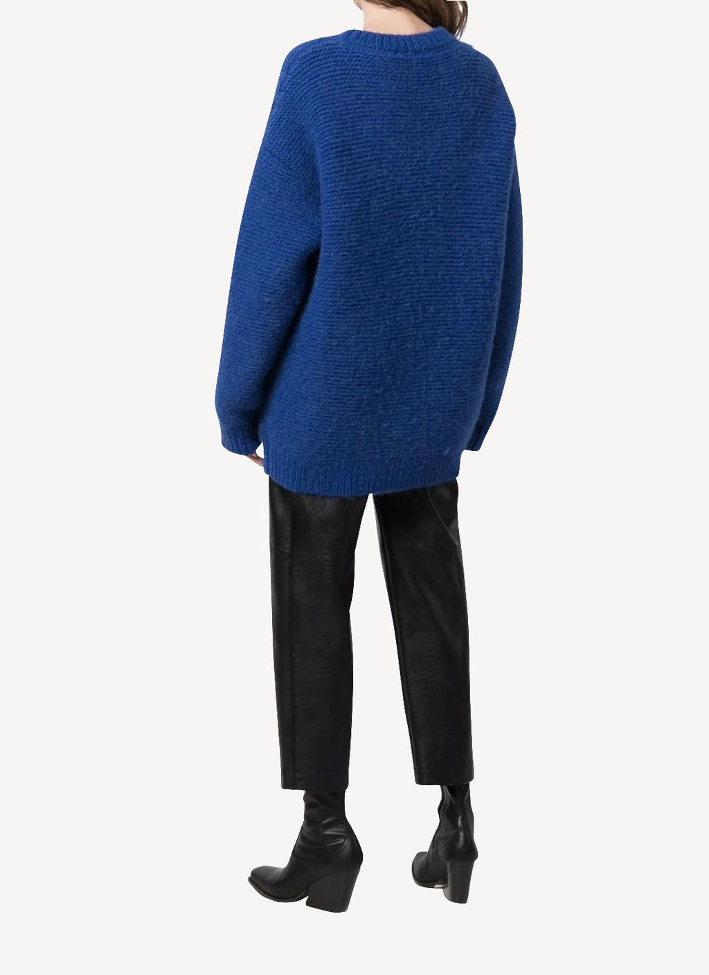 Sweat Soft Alpaca Staples Knit - Jewel Blue - Femme