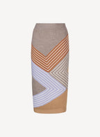 Jupe Stella By Stella 3D Stripes - Multicolor - Femme