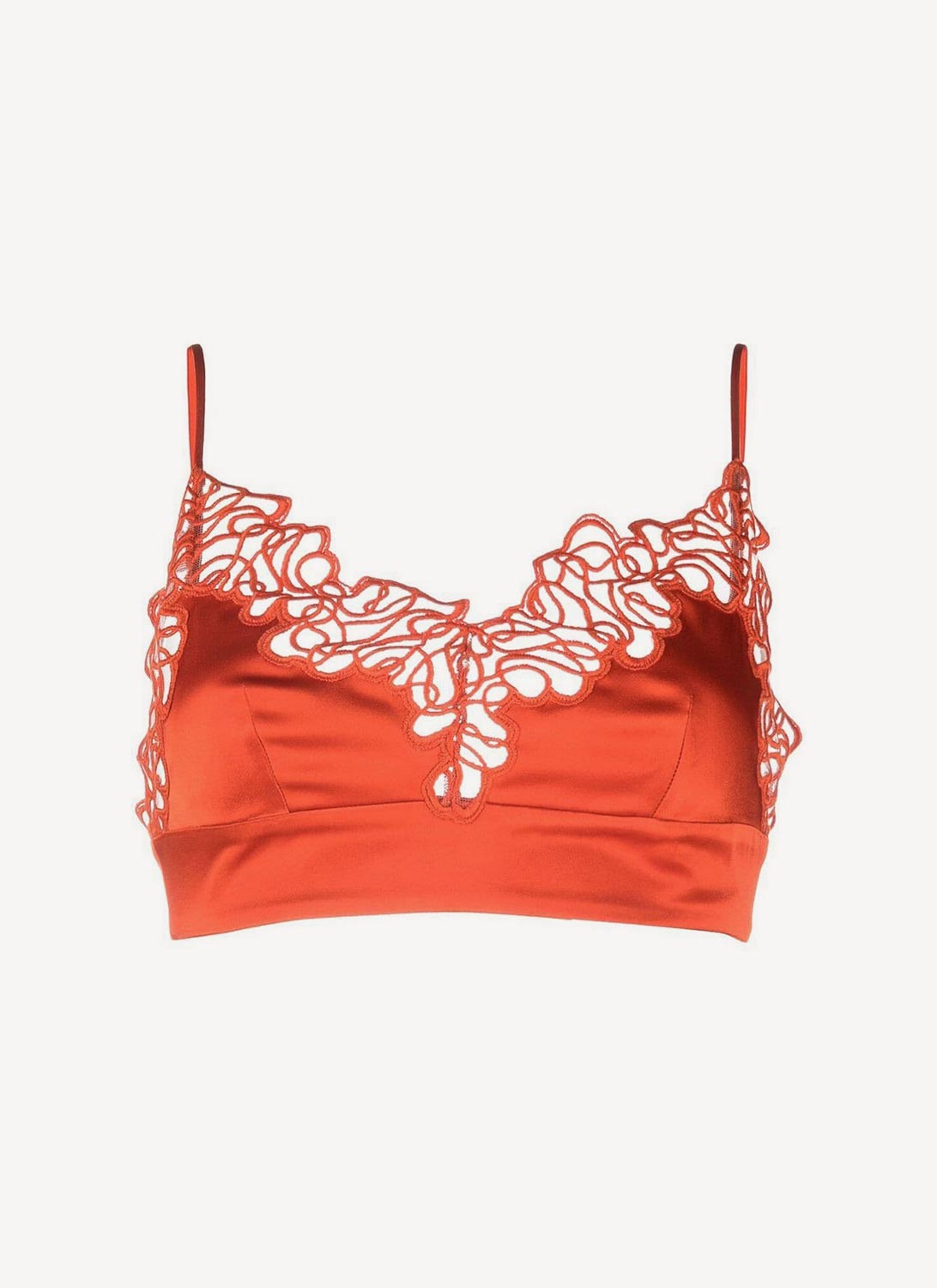 Brassière Triangle Lace Bra - Scarlet Red - Femme