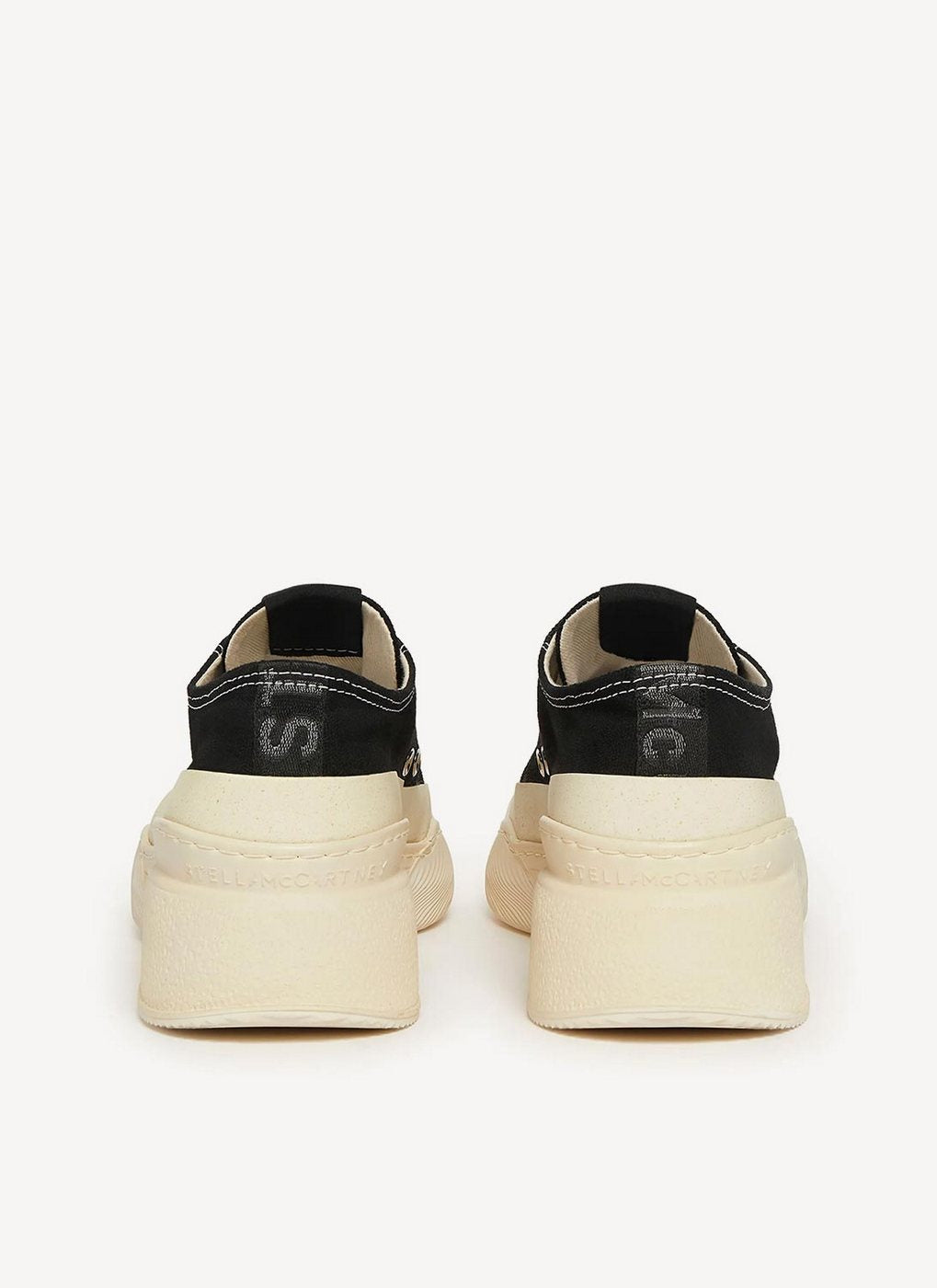 Loop Sneaker Fabric Monogram - Black-White - Femme