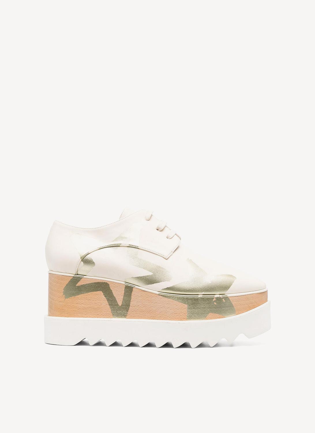 Stella Mc Cartney - Elyse Eco Alter Mat Shoes - Cream - Women