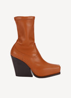 Stella Mc Cartney - Zapatos Cowboy Stretch Alter Mat - Praline - Mujer