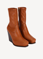 Stella Mc Cartney - Zapatos Cowboy Stretch Alter Mat - Praline - Mujer