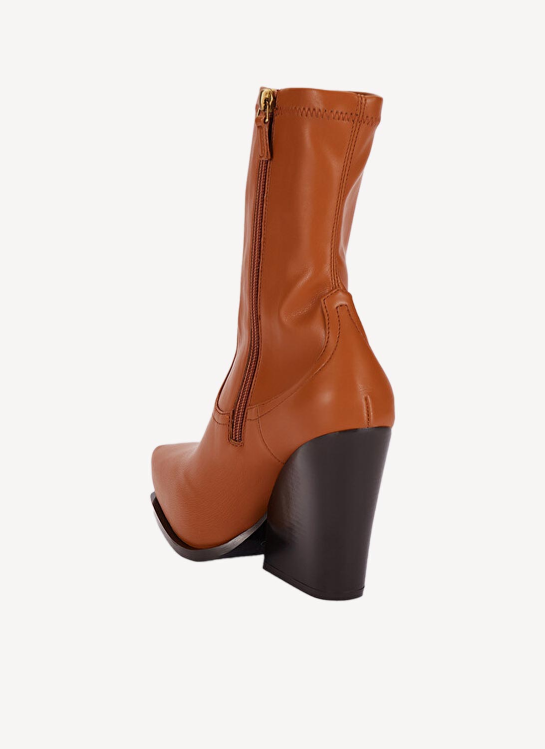 Stella Mc Cartney - Zapatos Cowboy Stretch Alter Mat - Praline - Mujer