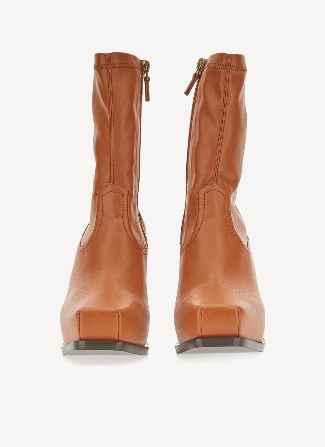 Stella Mc Cartney - Zapatos Cowboy Stretch Alter Mat - Praline - Mujer