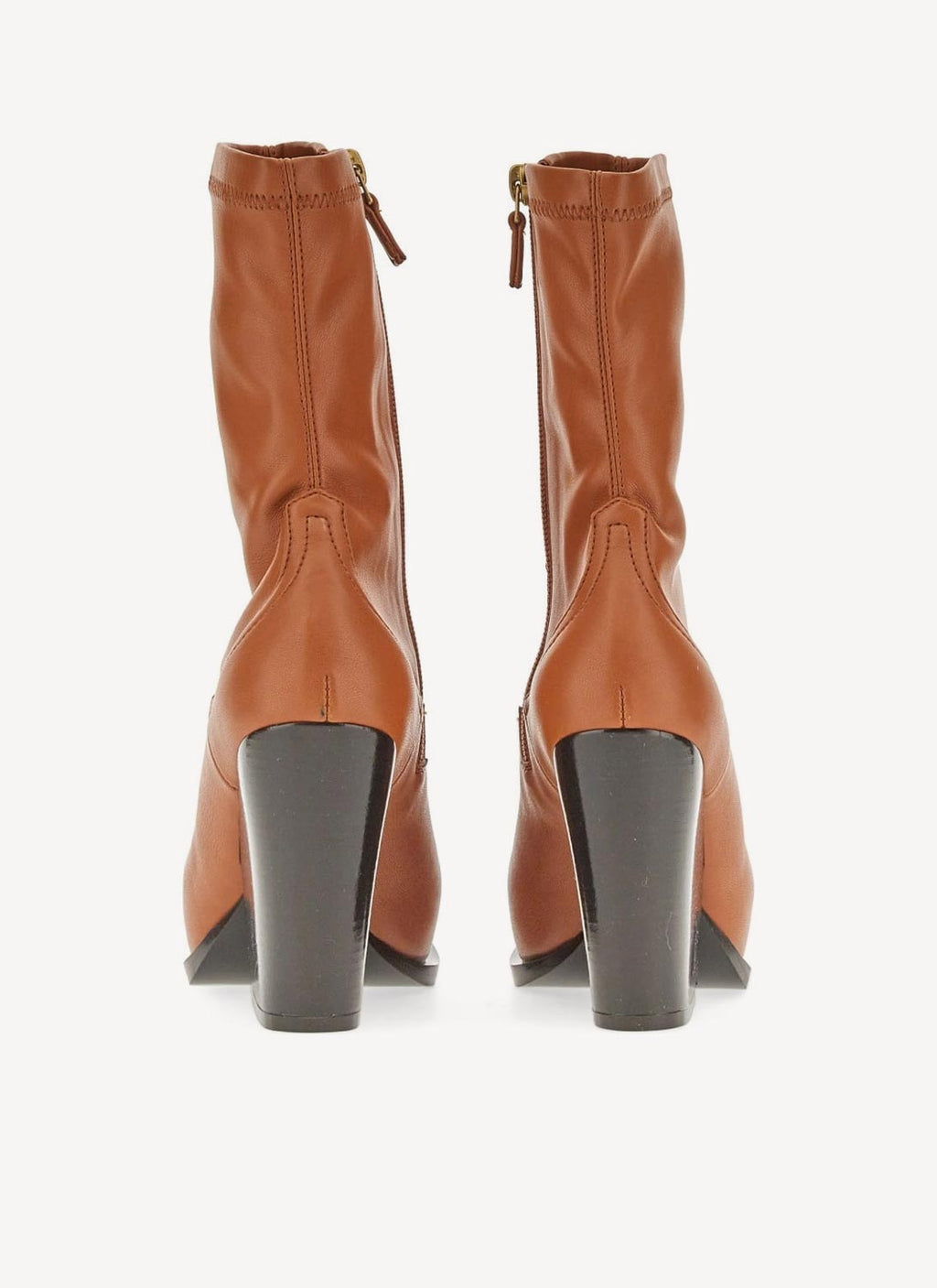 Stella Mc Cartney - Zapatos Cowboy Stretch Alter Mat - Praline - Mujer