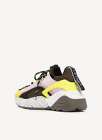 Stella Mc Cartney - Eclypse Ss26 Multi Suede Mater Shoes - Multi Fluo Yellow - Women