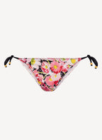 Ss21 S7B011150 Tie Side Bikini - Pink Multicolour - Femme