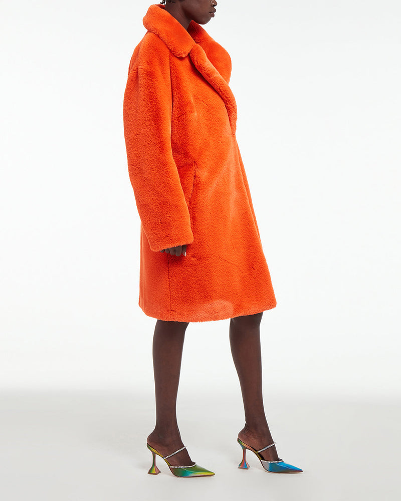 Manteau Imani - Vermillion Orange