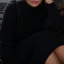 Robe En Maille Kelly Noir