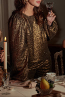 Heloïse Sequin Blouse