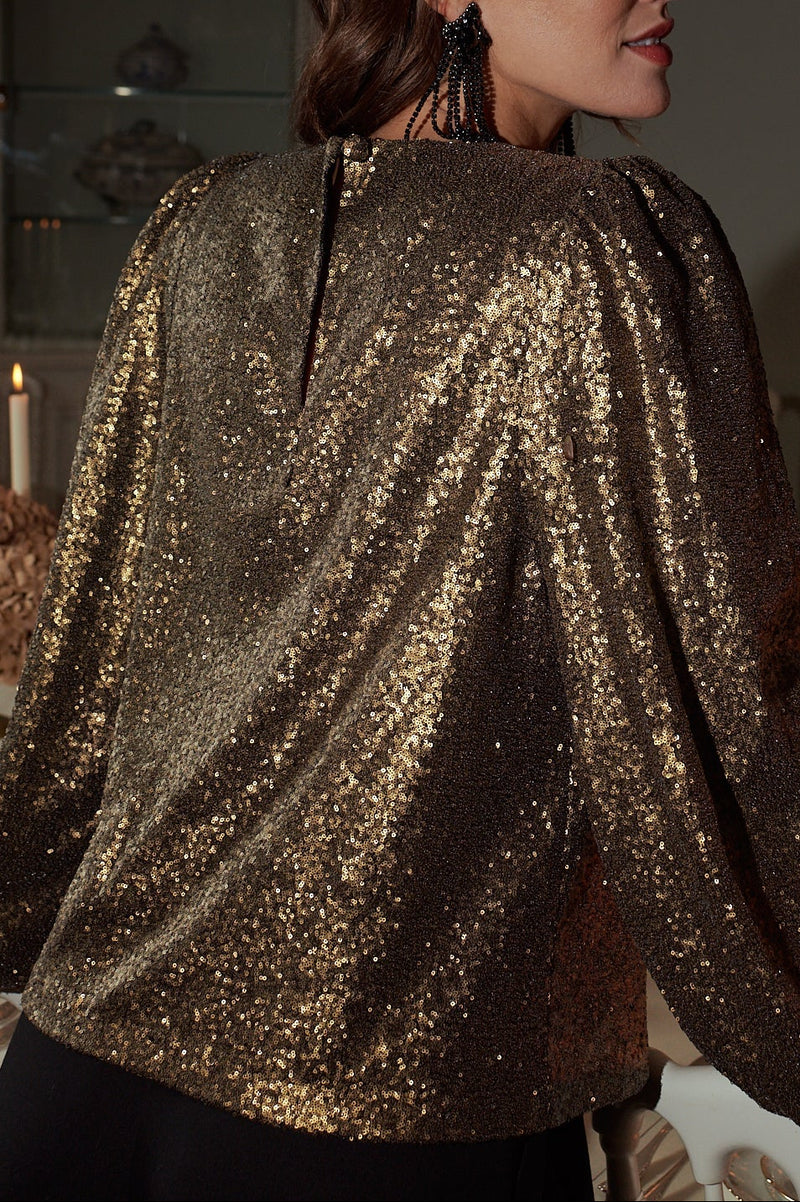 Heloïse Sequin Blouse