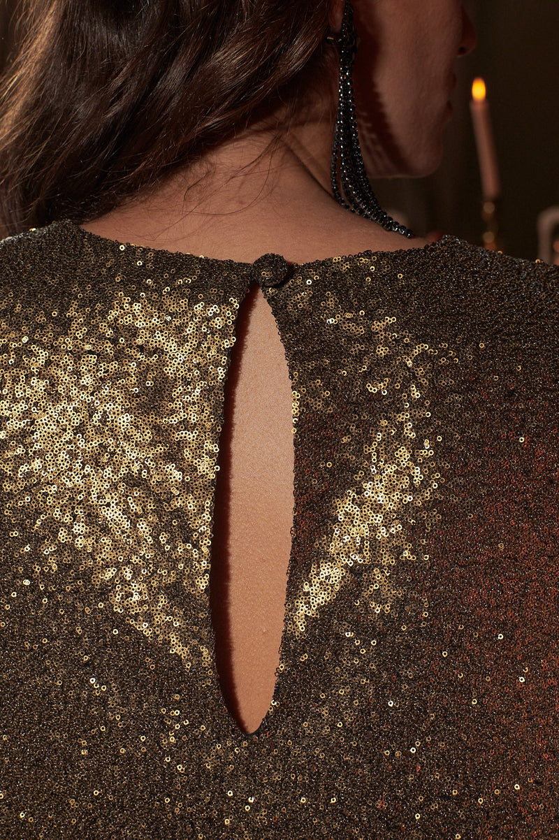 Heloïse Sequin Blouse