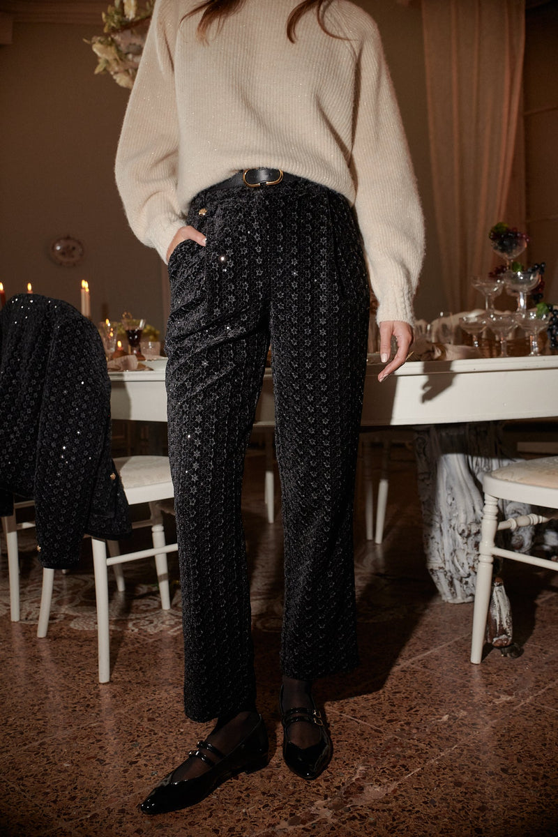 Bebé Charol Negro Heather