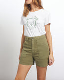 Reiko - Steve Shorts - Khaki - Woman