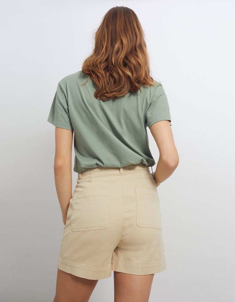 Pantalones cortos Steve - Arena clara - Mujer