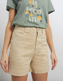 Pantalones cortos Steve - Arena clara - Mujer