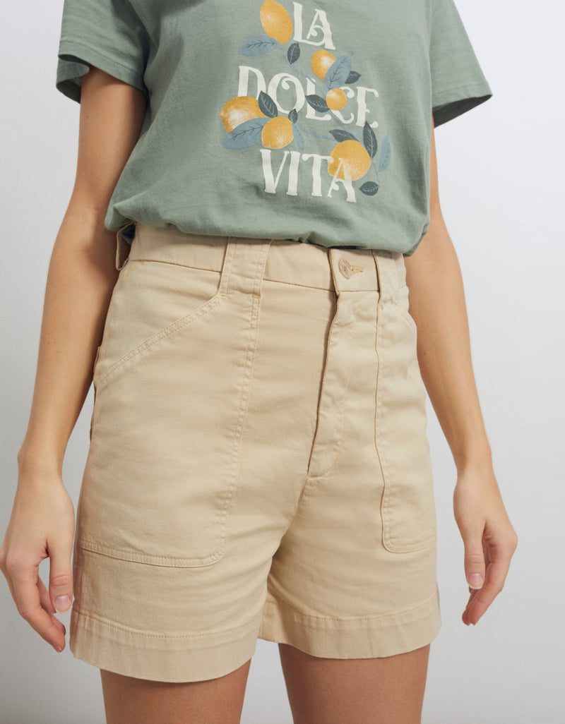 Short Steve - Light Sand - Femme