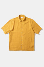 Kortärmad Skjorta Straw Land Mustard