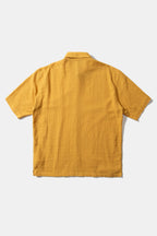 Kortärmad Skjorta Straw Land Mustard
