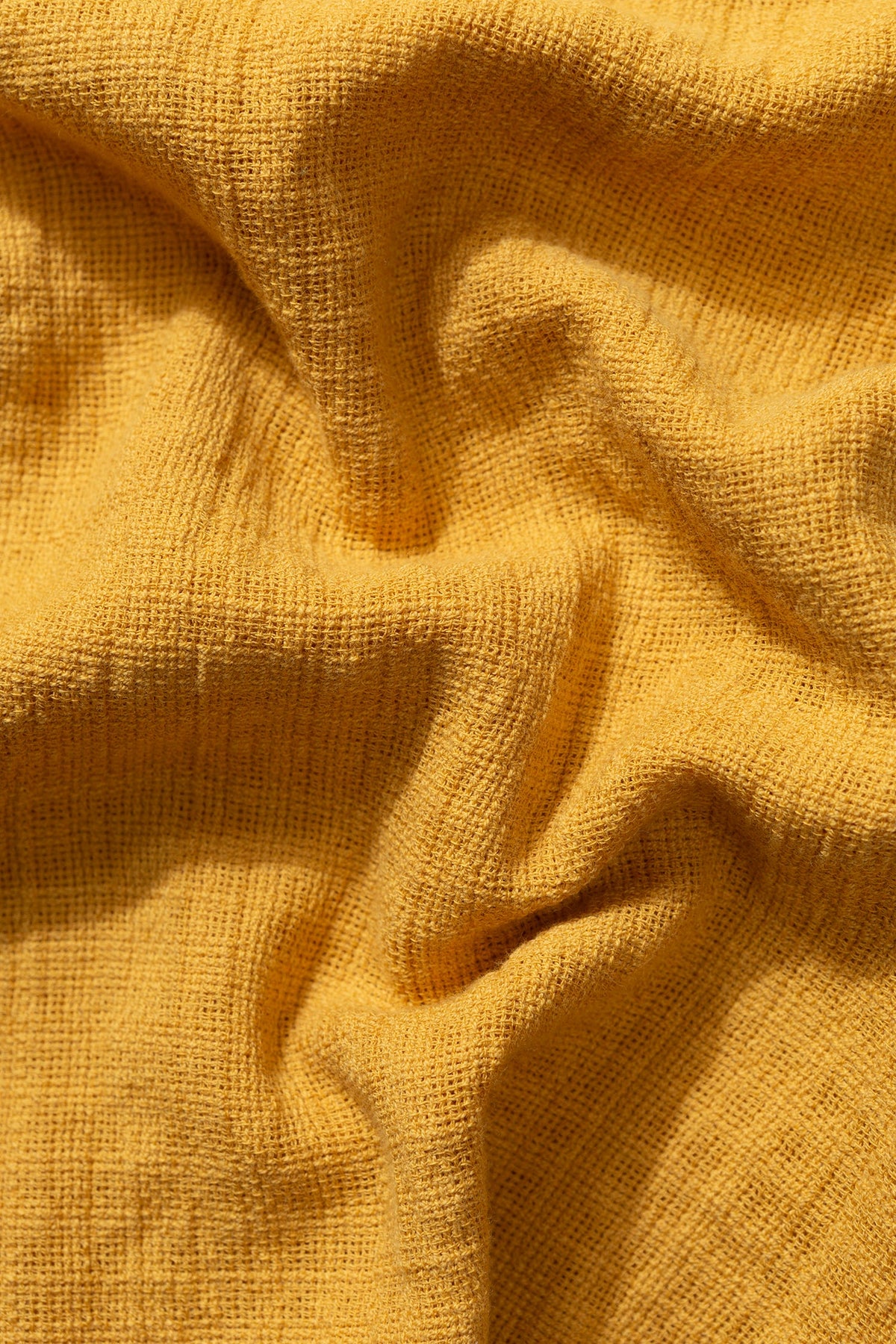 Kortärmad Skjorta Straw Land Mustard