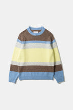 Striped Glasgow Yellow Jumper