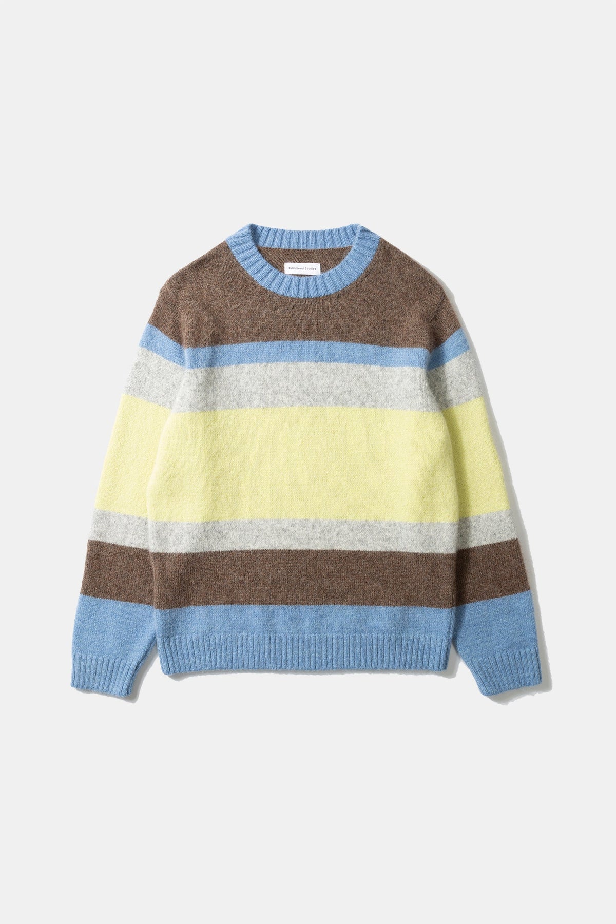 Striped Glasgow Yellow Jumper
